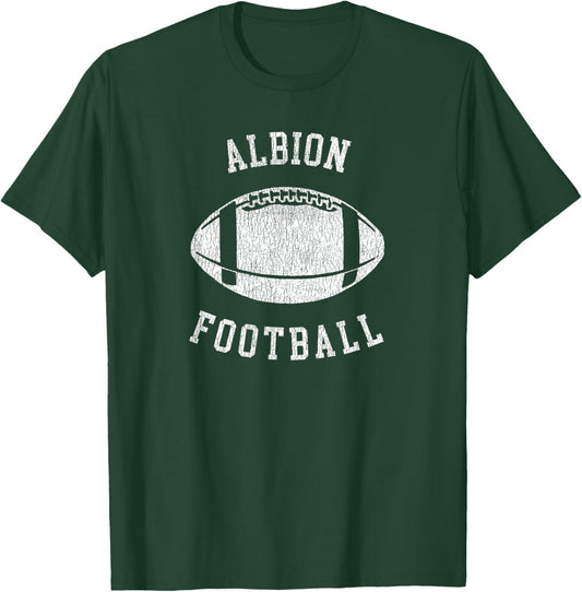Albion Football Distressed Vintage 80's Throwback Classic T-Shirt - T-Shirt | Forest