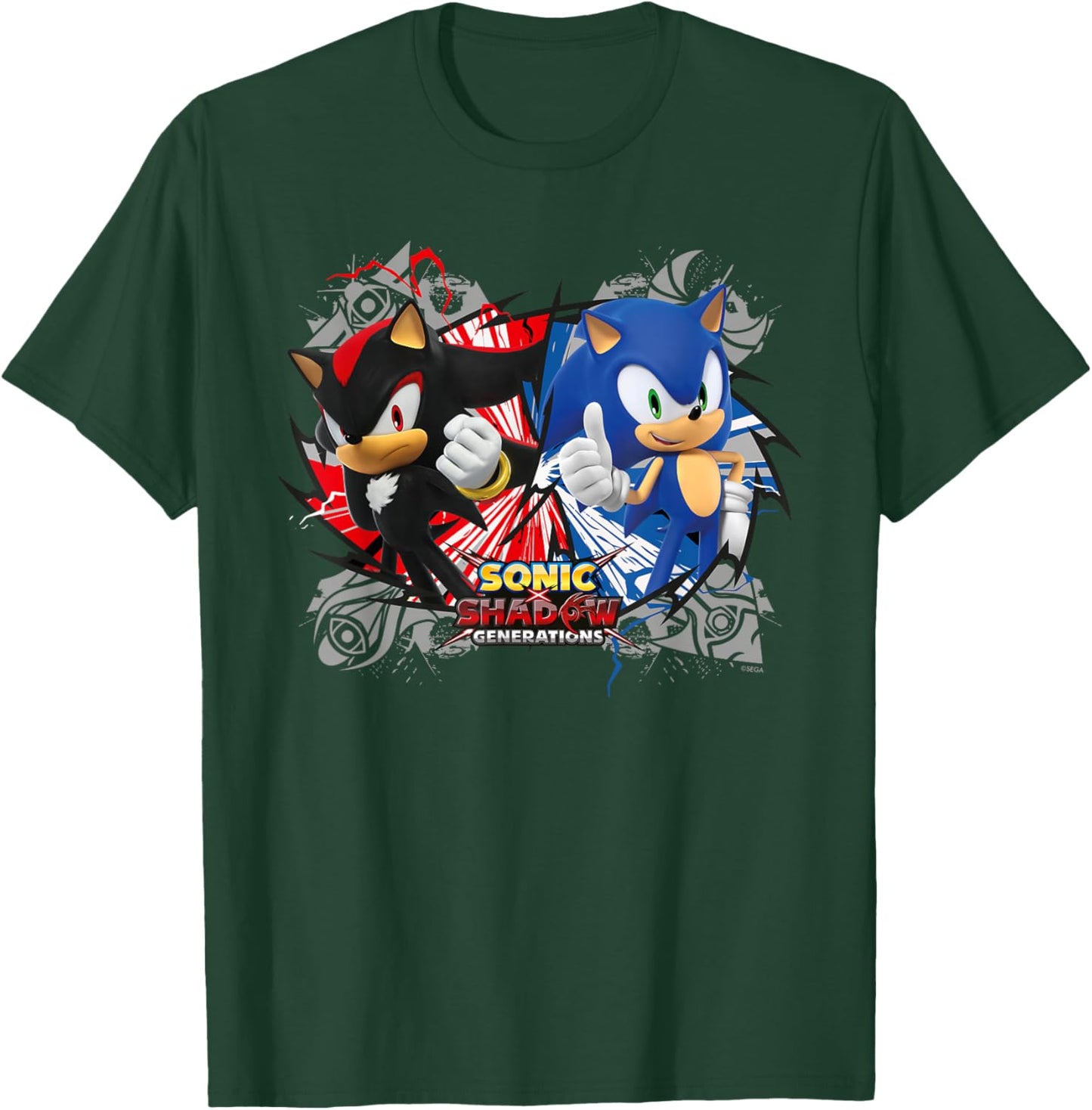 Sonic The Hedgehog, Sonic X Shadow Generations - Rivals T-Shirt - T-Shirt | Forest