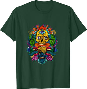 Awesome Ayahuasca Lover DMT Designs - Shaman Style T-Shirt - T-Shirt | Forest