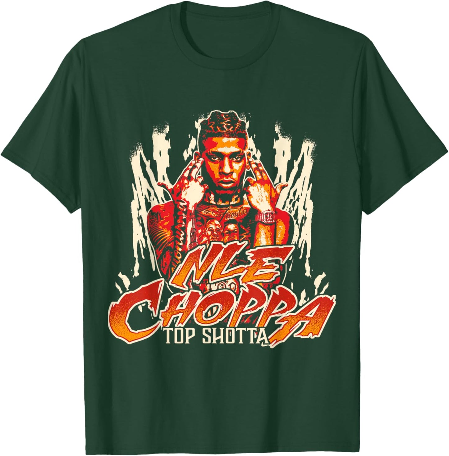 Nle Choppa - Top Shotta T-Shirt - T-Shirt | Forest