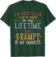 Grampy Is My Favorite Name - Father's Day Grampy T-Shirt - T-Shirt | Forest