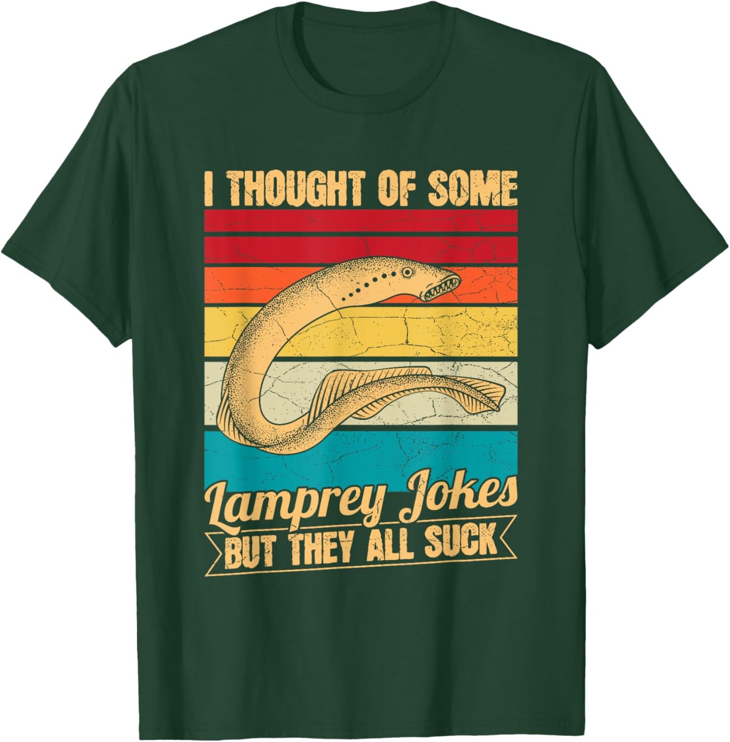 Sea Lamprey Fish Design for a Lamprey fan T-Shirt - T-Shirt | Forest