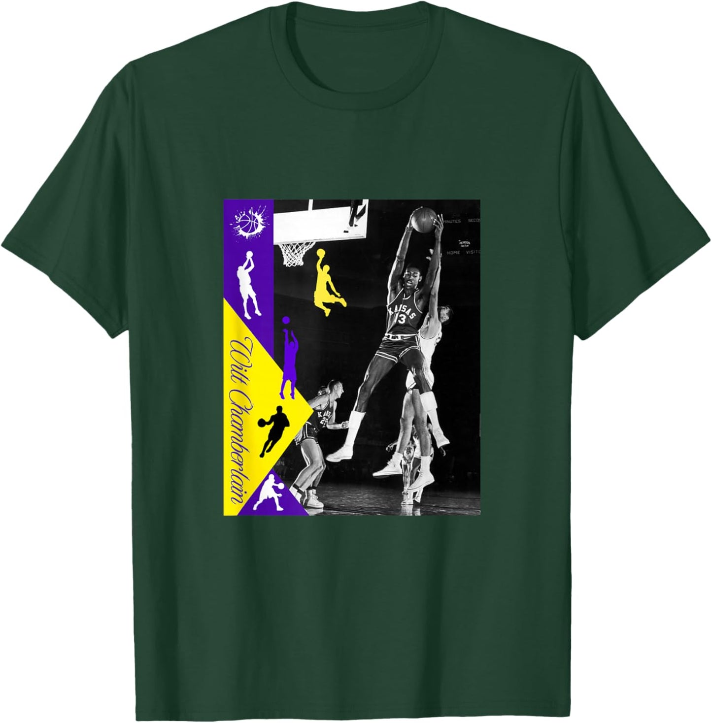 Great Moment Store Kids Black NBA Cartoon T-Shirt - T-Shirt | Forest