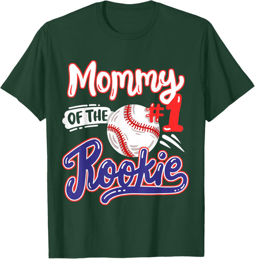 Mommy of Rookie 1st Baseball Birthday Party Theme Matching