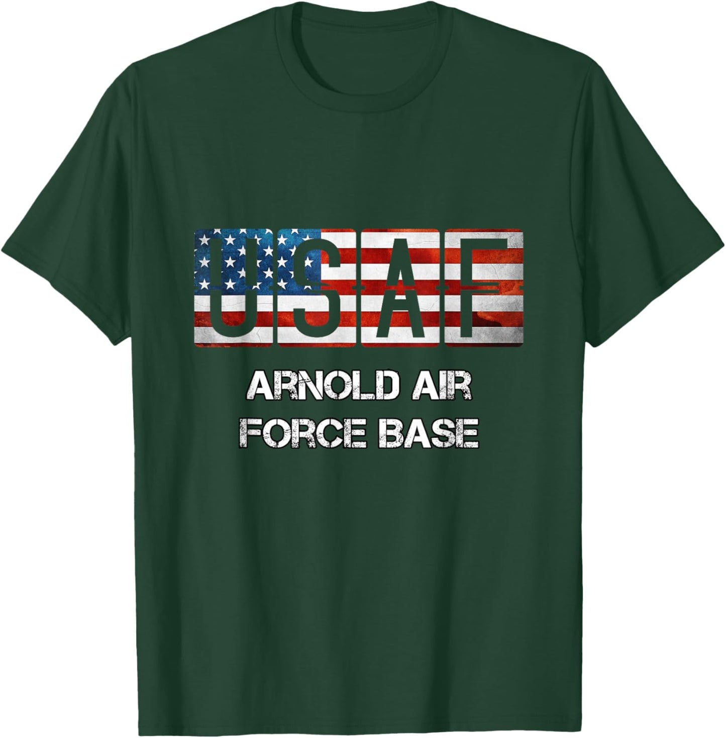 Arnold Air Force Base Tennessee Distressed T-Shirt - T-Shirt | Forest