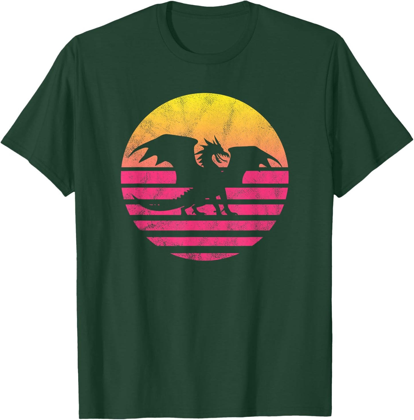 Classic Dragon Fantasy Gift T-Shirt - T-Shirt | Forest