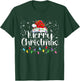 Merry Christmas Family Funny Christmas Women Men Xmas Kids T-Shirt - T-Shirt | Forest
