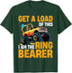 Wedding Iam The Ring Bearer Funny Monster Truck Boys T-Shirt - T-Shirt | Forest