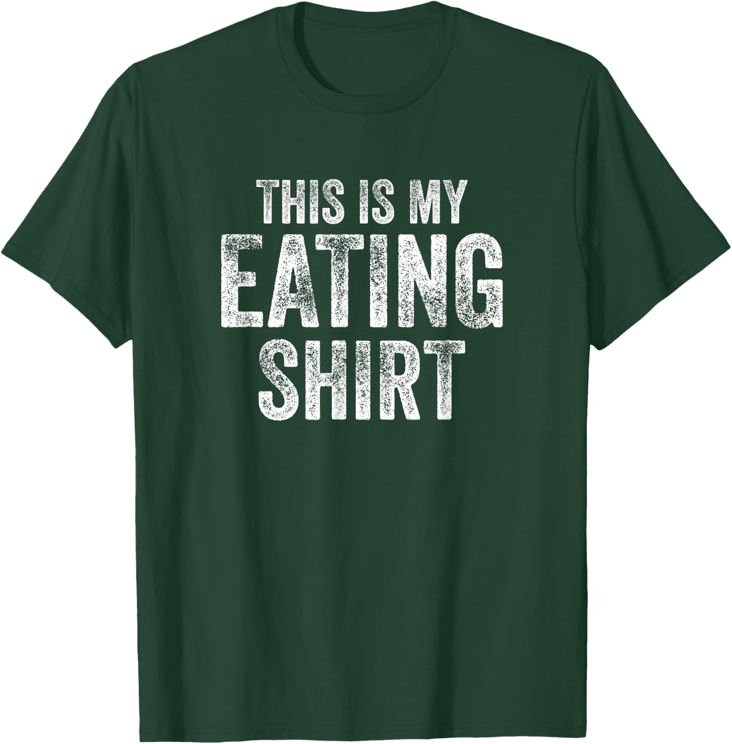 This is My Eating Funny Foodie Gift T-Shirt - T-Shirt | Forest