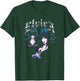 Elvira, Mistress of The Dark Chrome Name and Poses Pin-Up T-Shirt - T-Shirt | Forest
