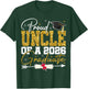 Proud Uncle of A Senior 2026 Graduate Family Graduation 2026 T-Shirt - T-Shirt | Forest
