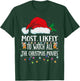 Matching Christmas PJS Most Likely To Watch Xmas Movies T-Shirt - T-Shirt | Forest