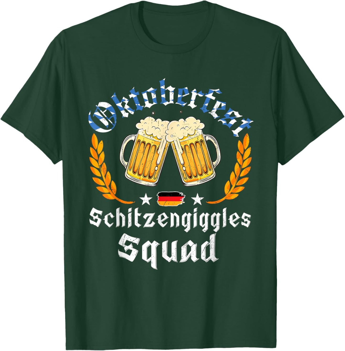 Oktoberfest Squad Bavarian Festival Munich Beer Men Women T-Shirt - T-Shirt | Forest