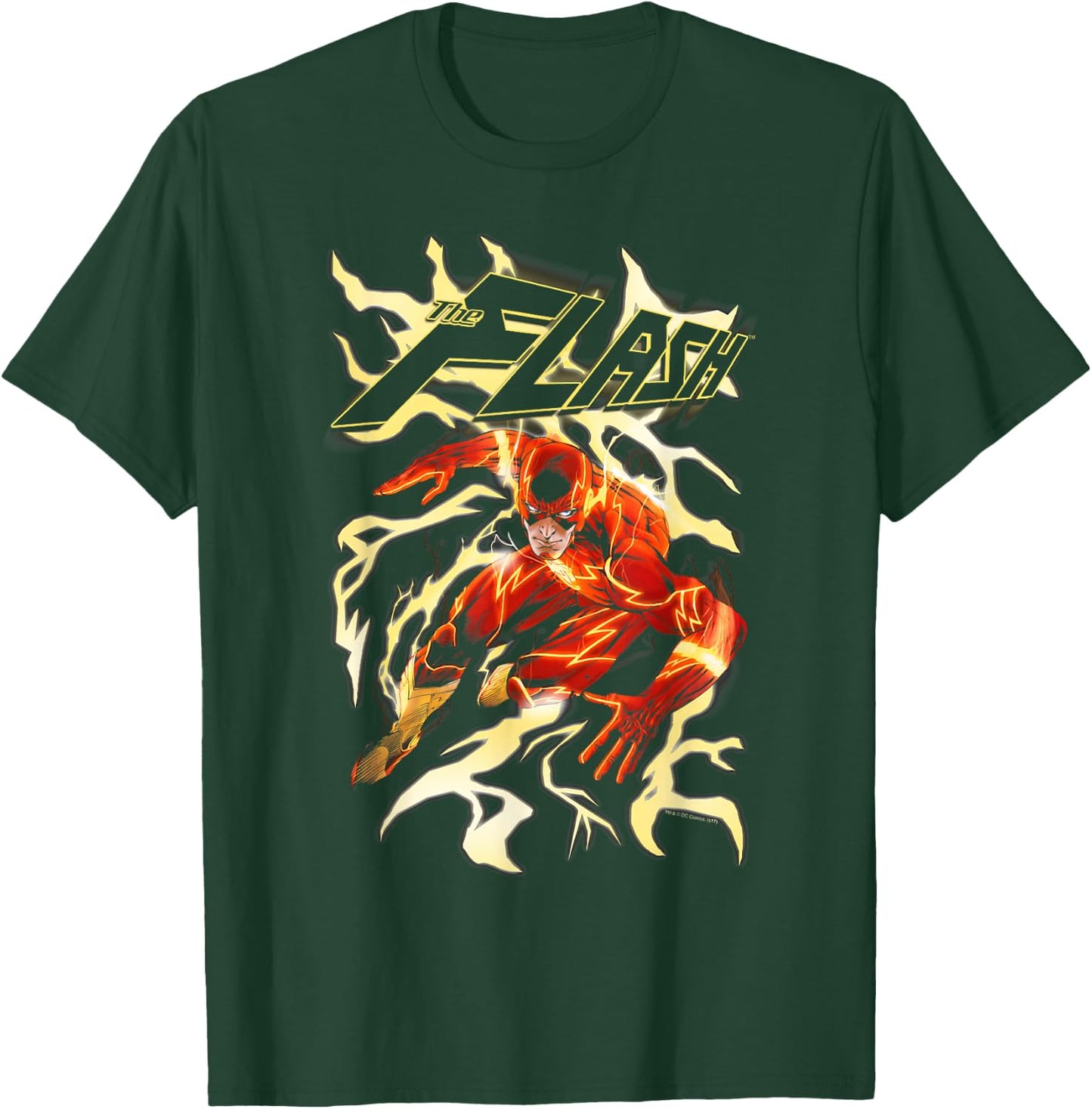 The Flash Electric Run T-Shirt - T-Shirt | Forest