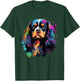 Cute painted Cavalier King Charles Spaniel T-Shirt - T-Shirt | Forest
