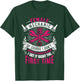 Female Mechanic Girl Car Repair Funny T-Shirt - T-Shirt | Forest