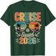 Cruise Squad 2026 Travelers Summer Adventure Beach Vibes T-Shirt - T-Shirt | Forest