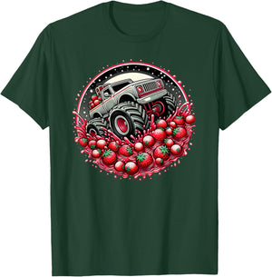 Cute Monster Truck Strawberry Jam Adventure Lover T-Shirt - T-Shirt | Forest