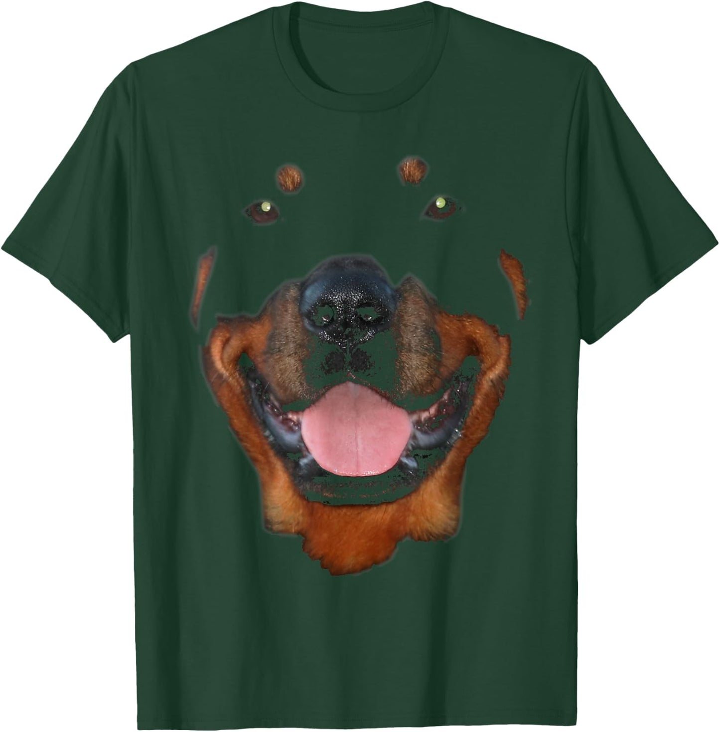 Rottweiler Face T-Shirt - T-Shirt | Forest