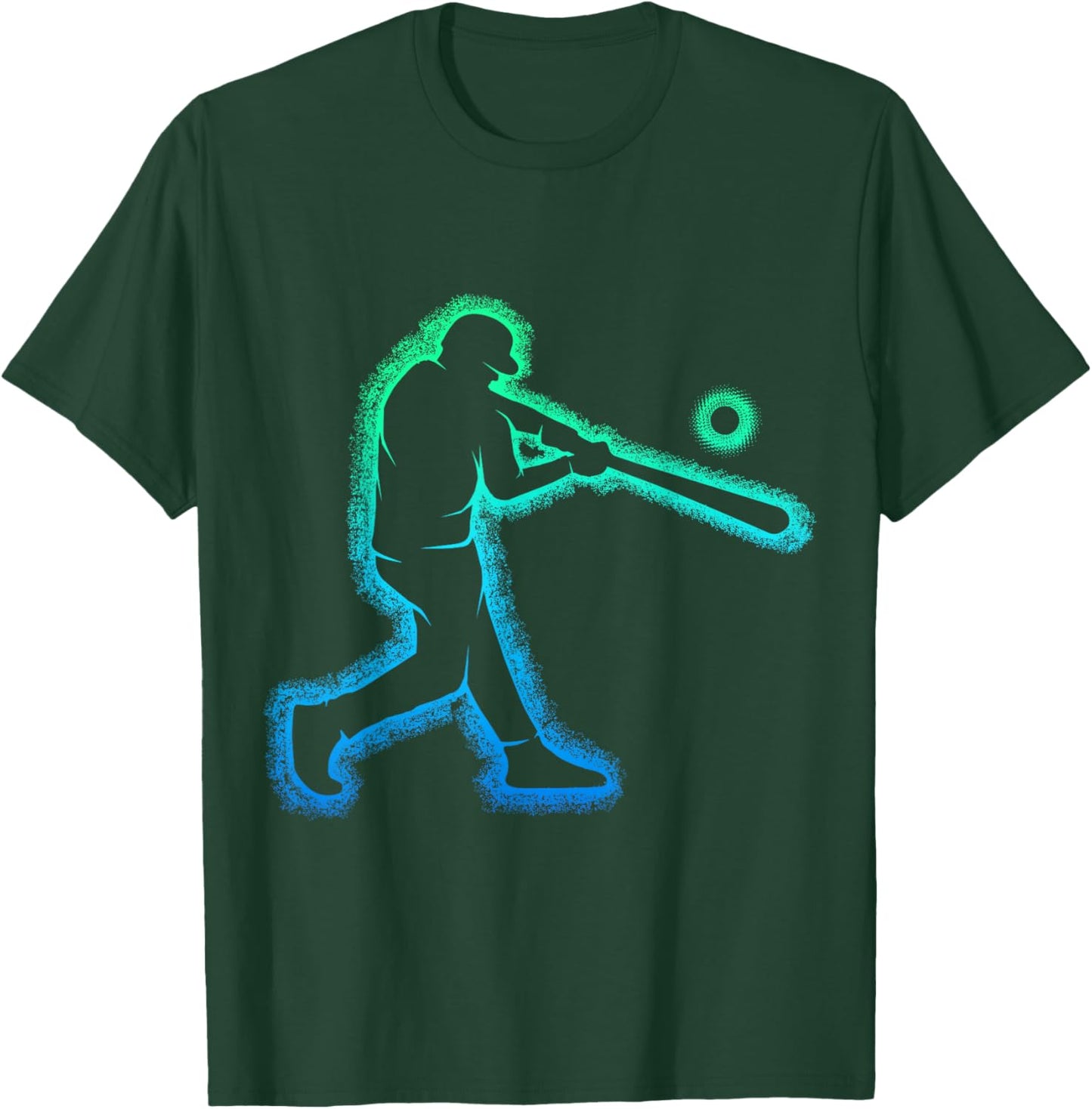 Baseball Boys Kids Youth T-Shirt - T-Shirt | Forest