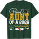 Proud Aunt of A Senior 2026 Graduate Family Graduation 2026 T-Shirt - T-Shirt | Forest
