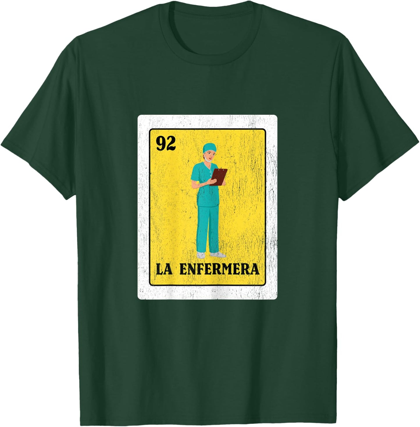Mexican Nurse la Enfermera T-Shirt - T-Shirt | Forest