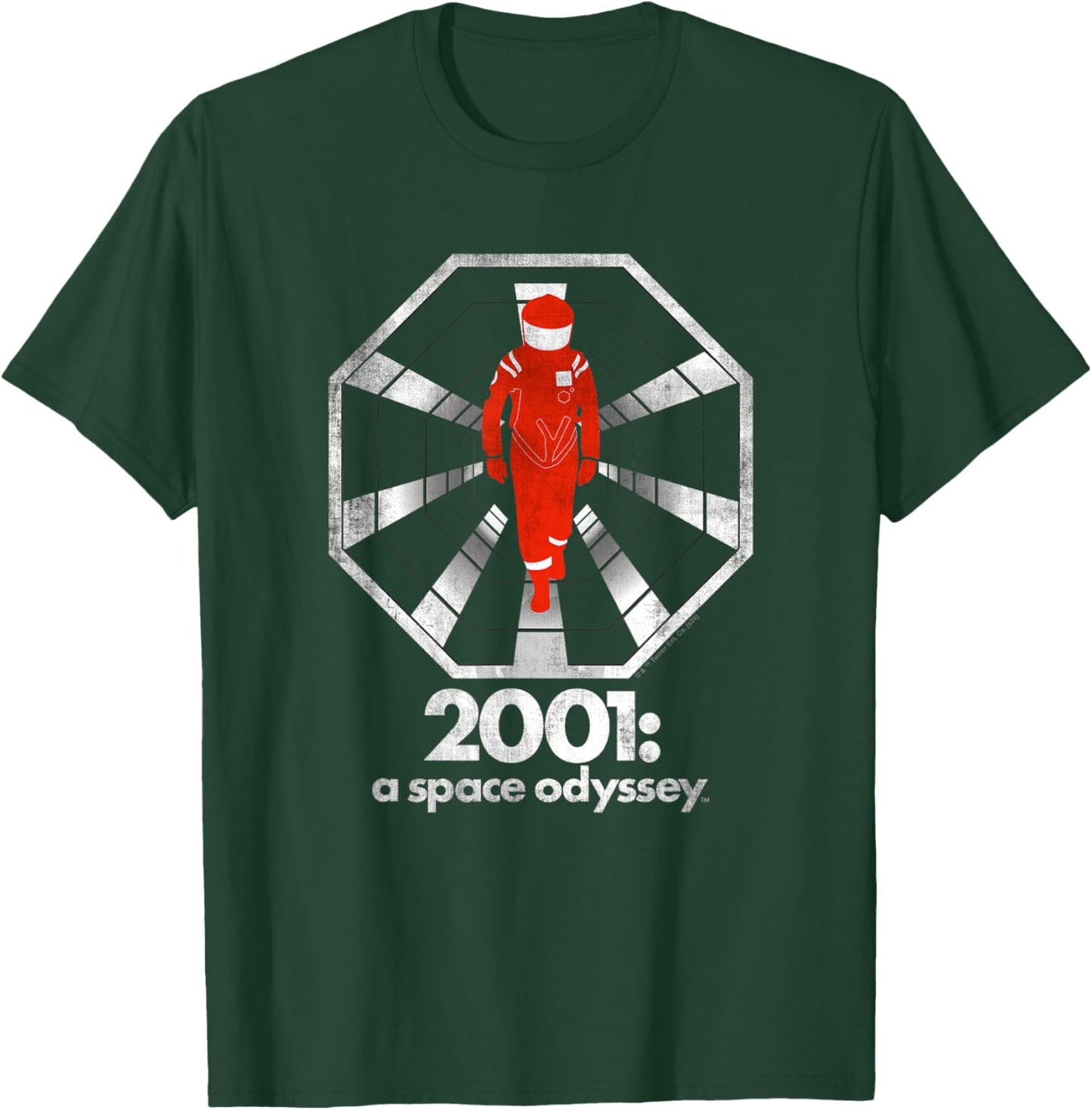 2001: A Space Odyssey Spaceman Logo T-Shirt - T-Shirt | Forest