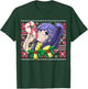 Ugly Christmas Otaku Ahegao Christmas Ecchi Etchi Hentai T-Shirt - T-Shirt | Forest