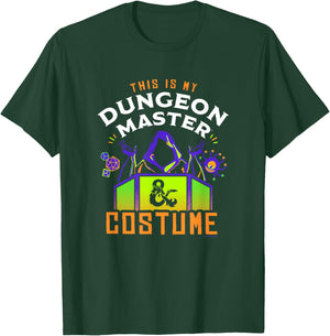 Dungeons & Dragons Halloween My Dungeon Master Costume T-Shirt - T-Shirt | Forest