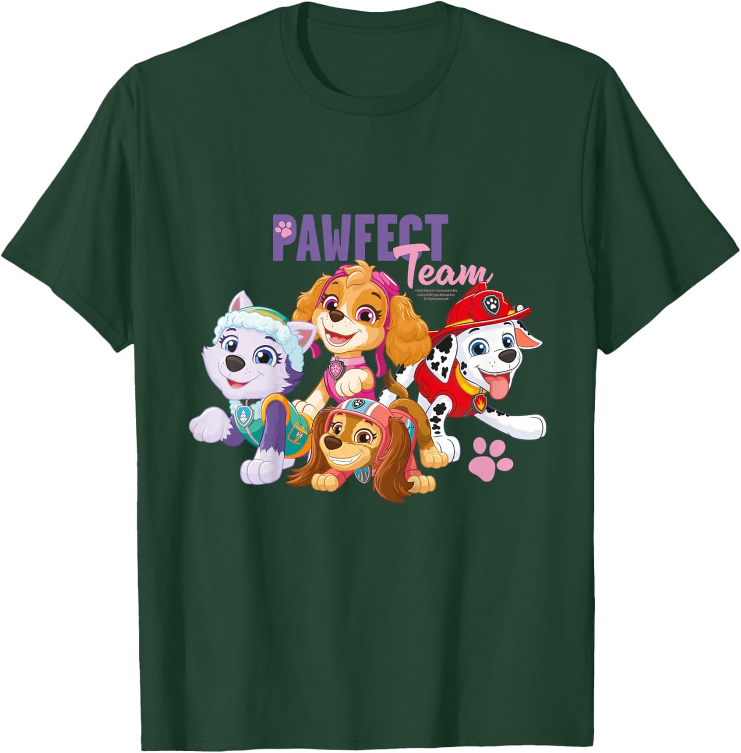 Paw Patrol - Pawfect Team , Black, S T-Shirt - T-Shirt | Forest