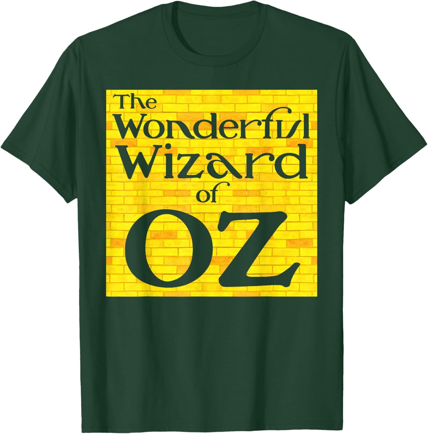 The Wonderful Wizard of OZ Yellow Brick Road to Emerald City T-Shirt - T-Shirt | Forest