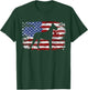 Great Dane Vintage American Flag T-Shirt - T-Shirt | Forest