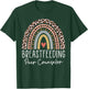Cute Breastfeeding Peer Counselor Rainbow Breastfeeding Week T-Shirt - T-Shirt | Forest