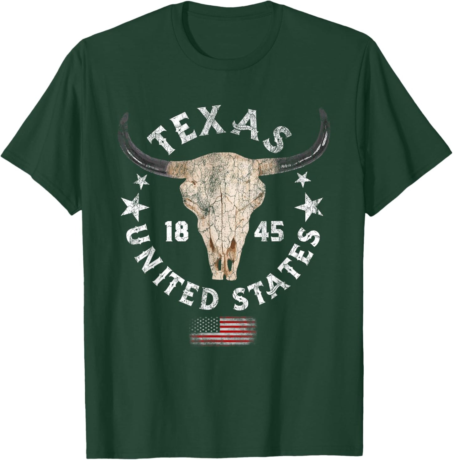 Texas - USA - Ferien, Urlaub, Reise nach Texas T-Shirt - T-Shirt | Forest