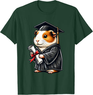 Cute Guinea Pig Graduation T-Shirt - T-Shirt | Forest