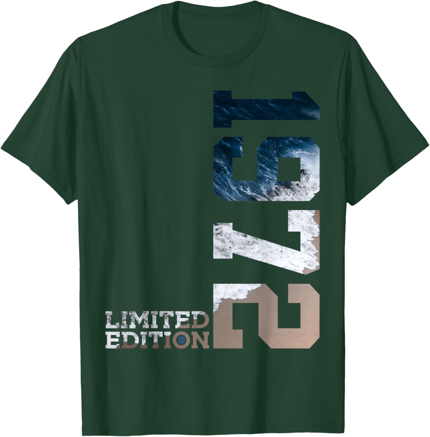 54 Jahre 54. Geburtstag Limited Edition 1972 T-Shirt - T-Shirt | Forest