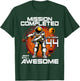 44th Birthday Astronaut 44 Years Old Outer Space Birthday T-Shirt - T-Shirt | Forest