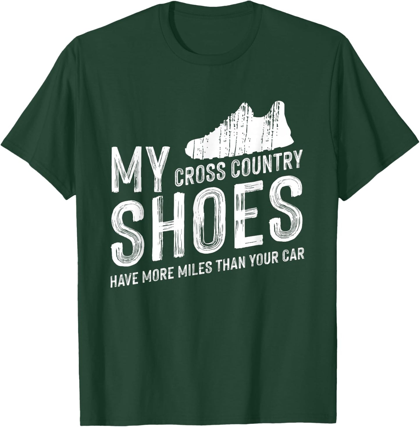 Cross Country Running - XC Run Runner T-Shirt - T-Shirt | Forest