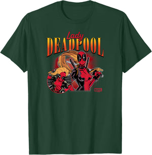 Deadpool - Lady Deadpool T-Shirt - T-Shirt | Forest