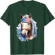 Horse Lovers American Flag Bandana Patriotic 4th Of July T-Shirt - T-Shirt | Forest