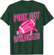 Wildcats Pink Out Football Tackle Breast Cancer T-Shirt - T-Shirt | Forest