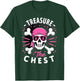 Breast Cancer Awareness Pirate Treasure the Chest T-Shirt - T-Shirt | Forest