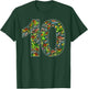 10th Birthday Sea Turtle Themed 10 Year Old Bday Boys Girls T-Shirt - T-Shirt | Forest