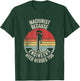 Retro Vintage Machinist Because Engineers Need Heroes Too T-Shirt - T-Shirt | Forest