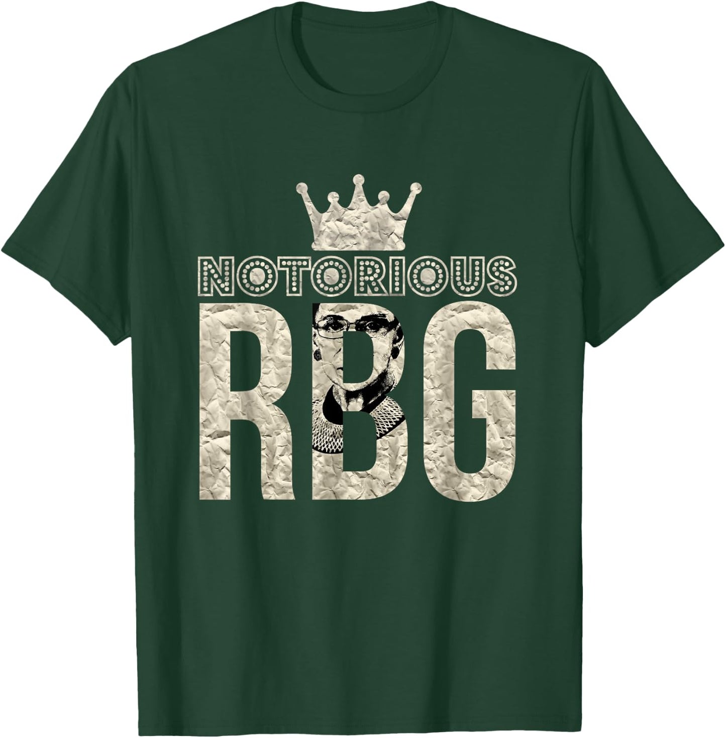 Notorious RBG Ruth - Rights Feminist Graphics T-Shirt - T-Shirt | Forest