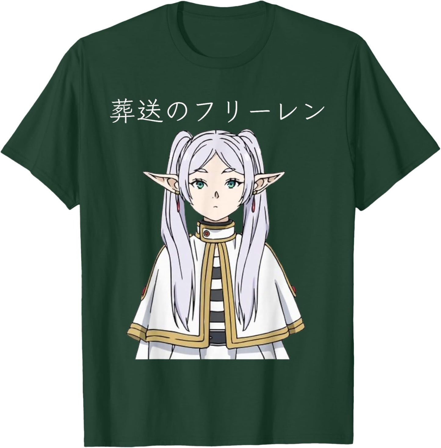 Frieren Beyond Journey's End, Isekai Anime Manga Video Game T-Shirt - T-Shirt | Forest