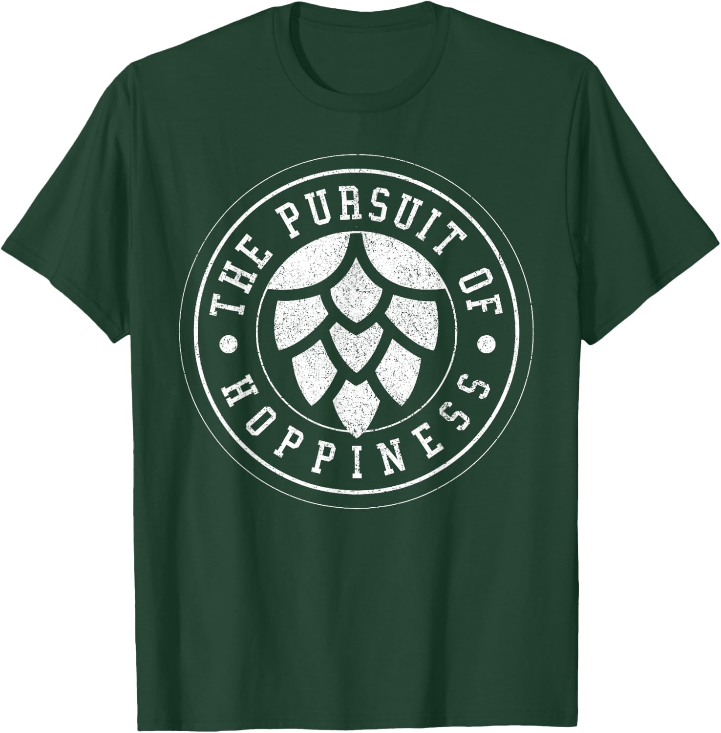 Beer Brewer - Craft Beer Hops IPA Hoppiness Gift T-Shirt - T-Shirt | Forest