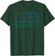 Clan Keith Scottish tartan US flag kilt Scotland T-Shirt - T-Shirt | Forest