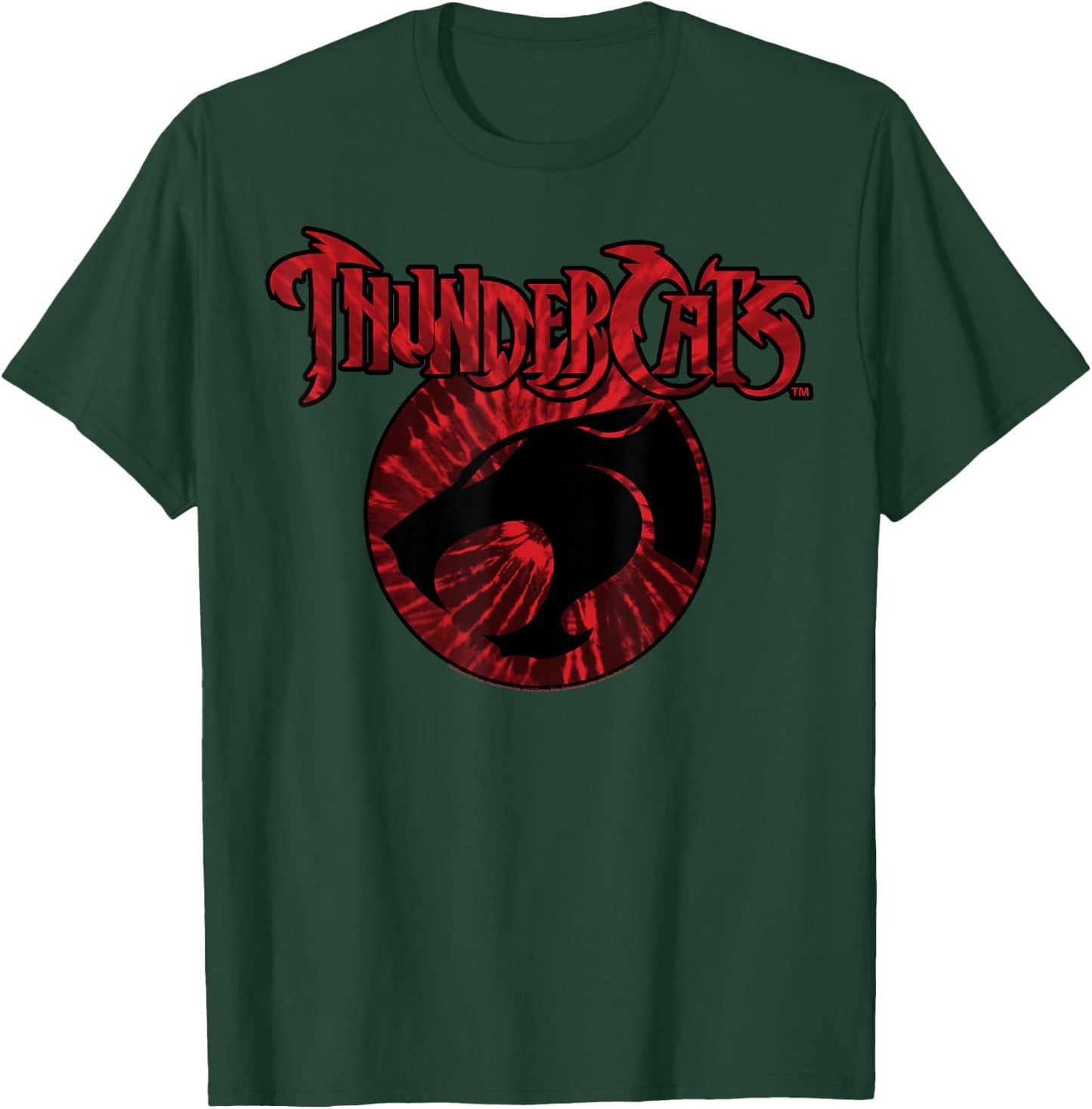 Thundercats Red Tie Dye Logo Small T-Shirt - T-Shirt | Forest