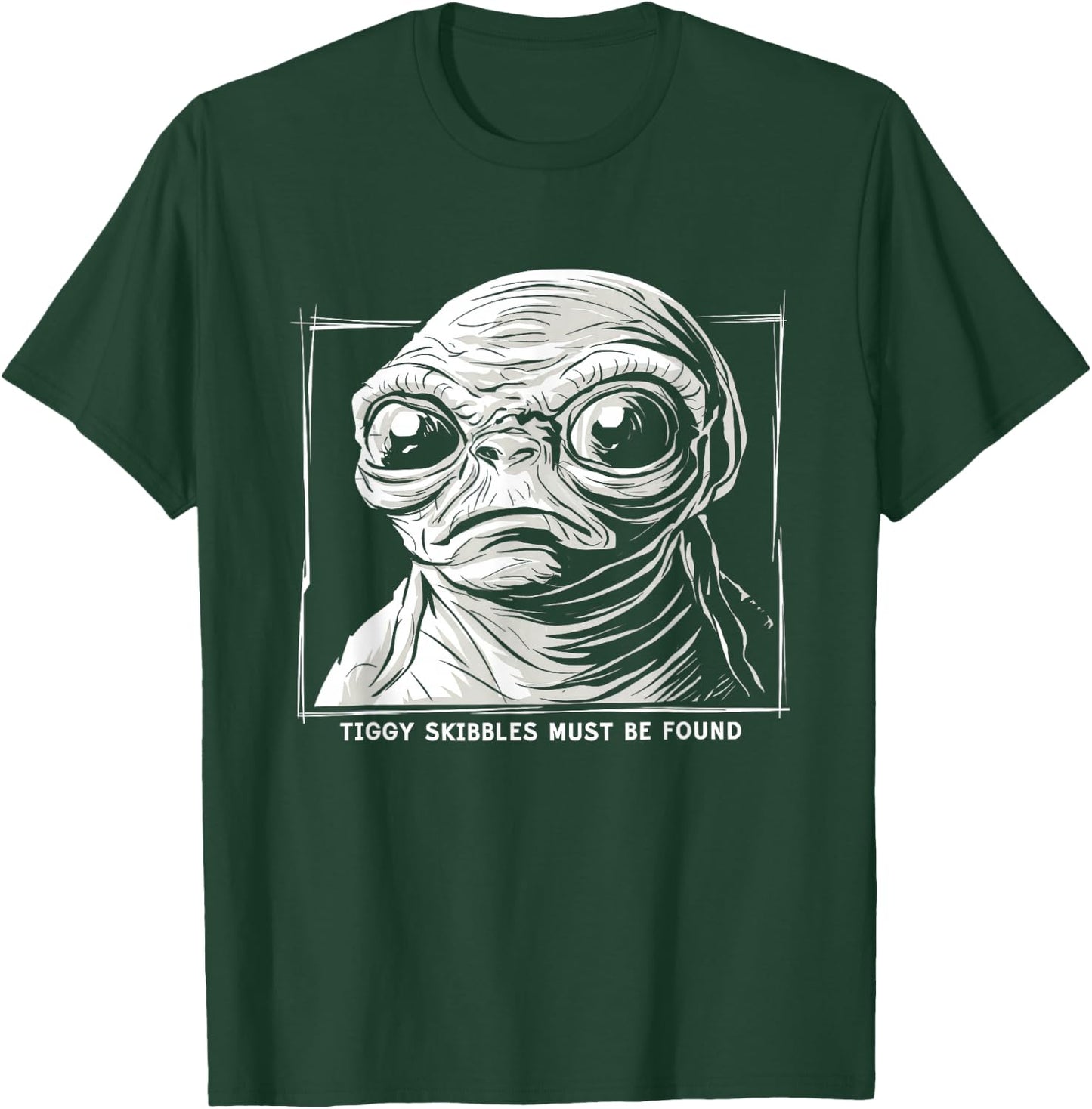Tiggy Skibbles Must Be Found T-Shirt - T-Shirt | Forest